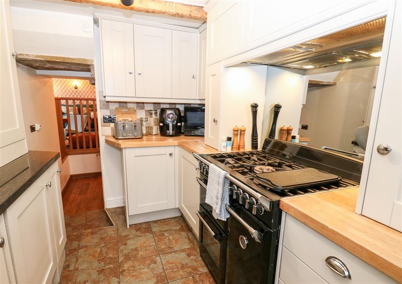 This is the kitchen at Apricot Cottage, Holmfirth