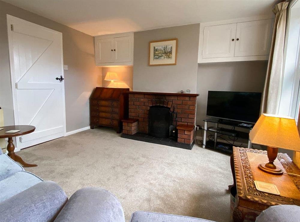 Welcoming living area at April Cottage in Clay Common, near Southwold, Suffolk