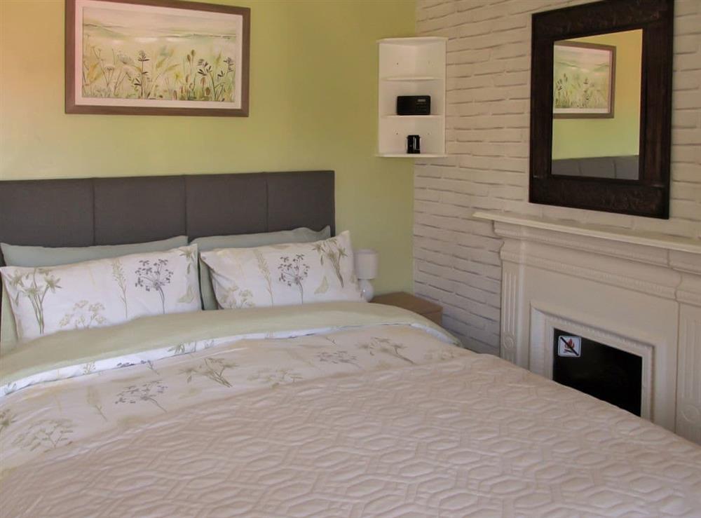 Double bedroom at April Cottage in Gordon, near Kelso, Berwickshire