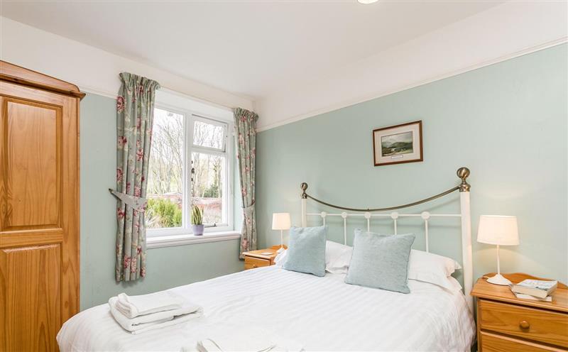 One of the 2 bedrooms at April Cottage, Minehead