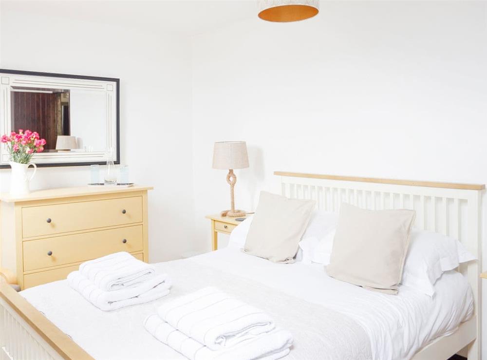 Double bedroom at April Cottage in Padstow, Cornwall