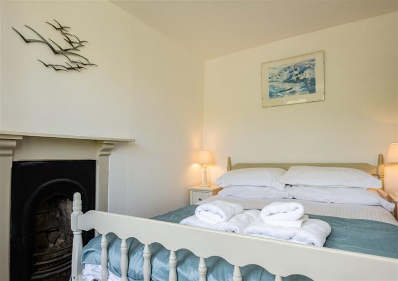 One of the bedrooms at April Cottage, Port Isaac