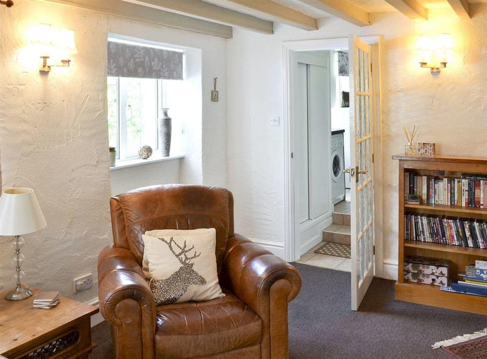 Living room at April Cottage in Staveley-in-Cartmel, near Windermere, Cumbria