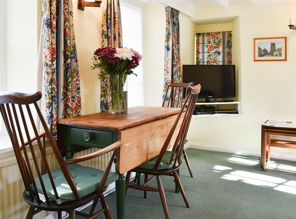 Dining Area at April Cottage in Yougrave, near Bakewell, Derbyshire