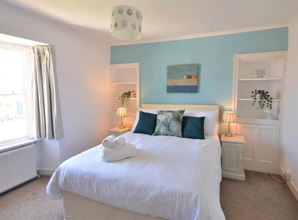 Double bedroom at Apsley Cottage in Portscatho, Cornwall