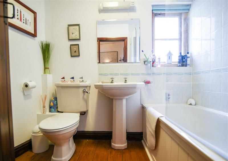 This is the bathroom at Apt 1 44/45 Coombe Street, Lyme Regis