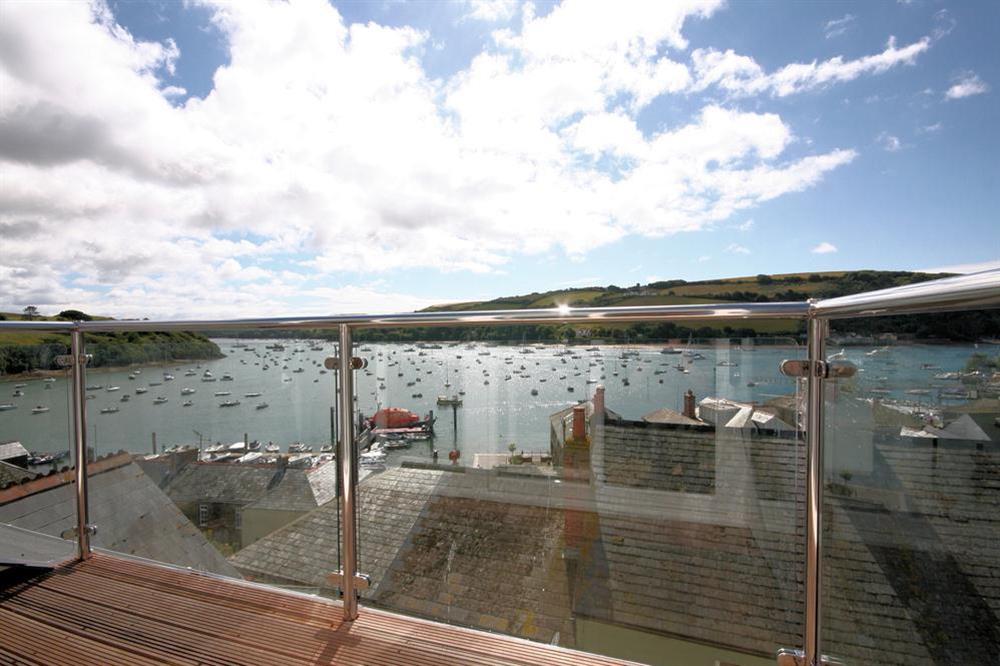 Fantastic balcony off the main lounge at Apt 2, Terrapins ( Upper ) in Off Church Street, Salcombe