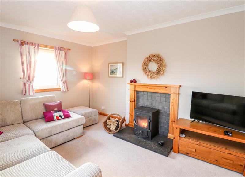 Relax in the living area at Ar Dachaigh, Bayhead