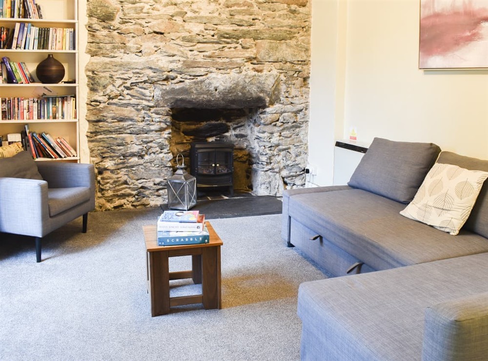 Living area at Aran in Beddgelert, Gwynedd