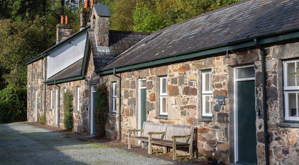The Craflwyn cottages, Gwynedd