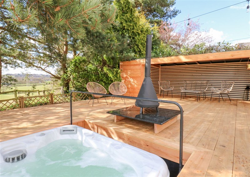 Spend some time in the pool at Arbour House Farm Bungalow, Durham
