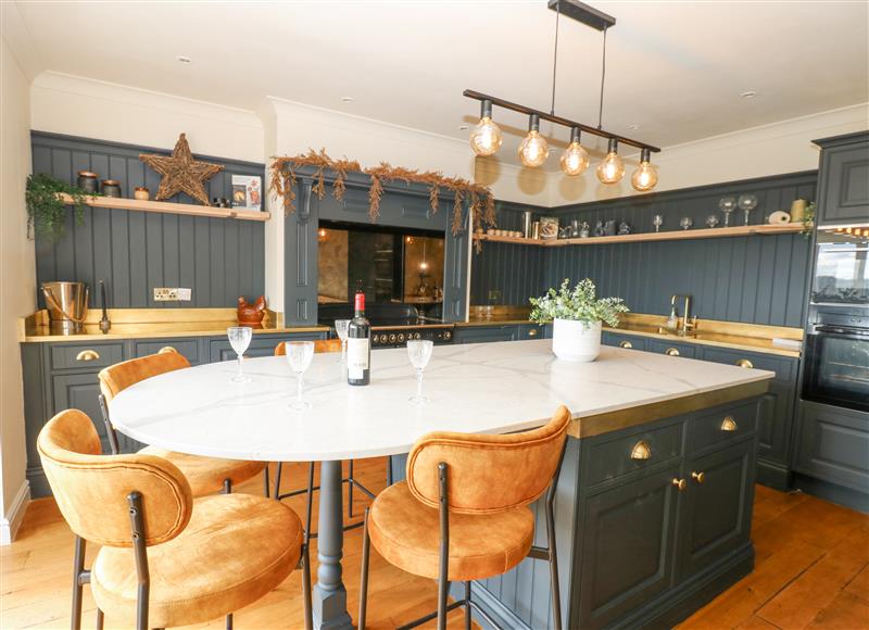 The kitchen at Arbour House Farm Bungalow, Durham