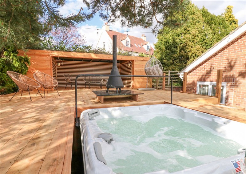 There is a pool at Arbour House Farm Bungalow, Durham