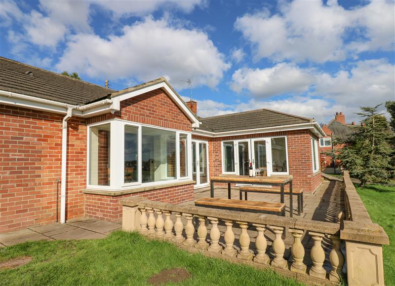 This is the garden at Arbour House Farm Bungalow, Durham