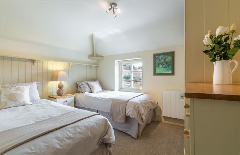 First floor: Bedroom two at Arch Cottage, Burnham Market  near Kings Lynn