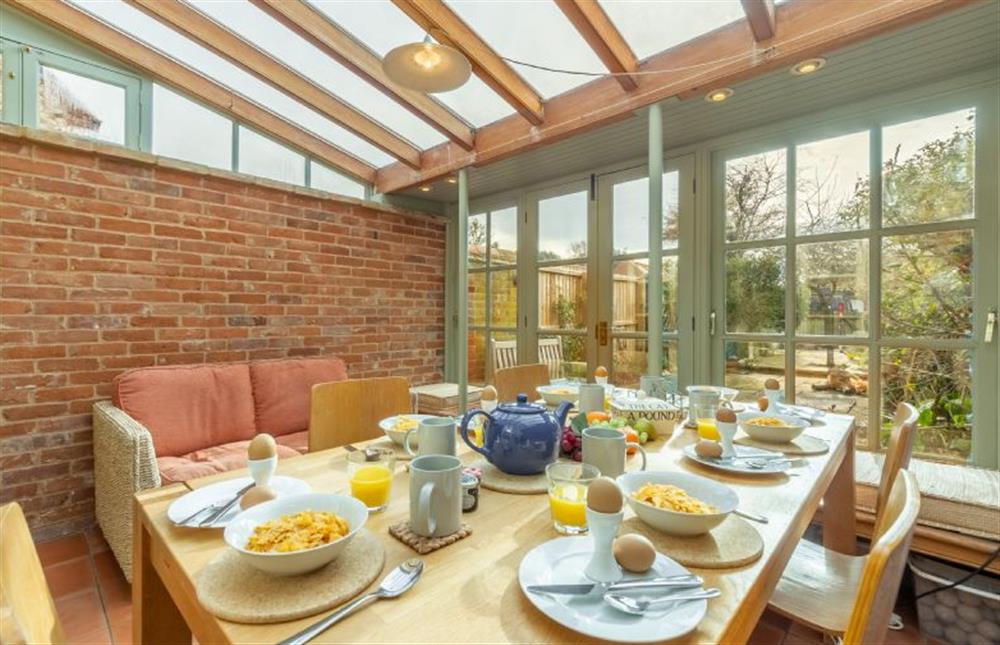 Ground floor: Dining conservatory (photo 2) at Arch Cottage, Burnham Market  near Kings Lynn