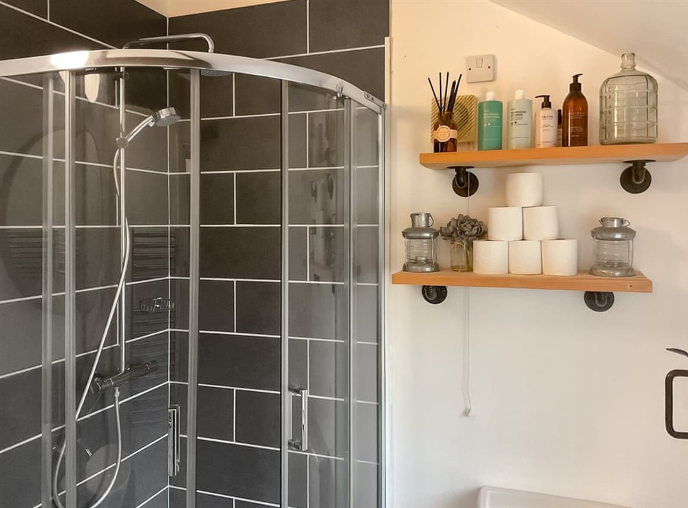 Bathroom at Archers Cottage in Leominster, Herefordshire