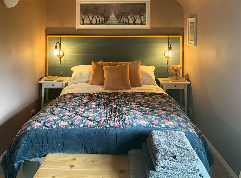 Double bedroom at Archers Cottage in Leominster, Herefordshire