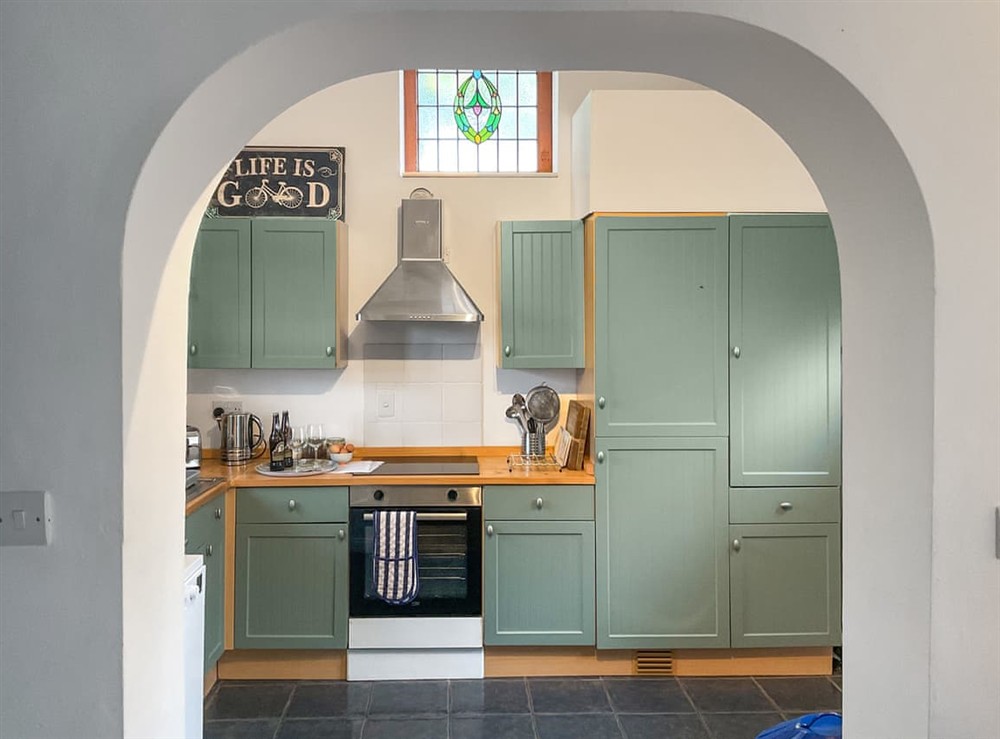 Kitchen at Archers Cottage in Leominster, Herefordshire