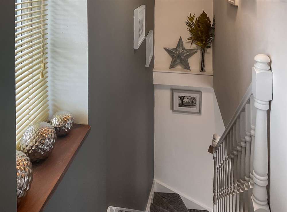 Stairs at Archers Cottage in Leominster, Herefordshire