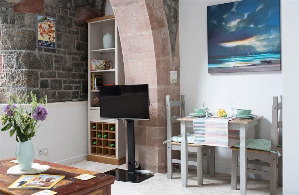 Enjoy the living room at Arches in Criccieth, Llyn Peninsula, Gwynedd