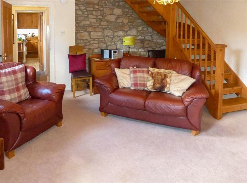 Living room at Ard Darach Cottage in Pitlochry, Perthshire