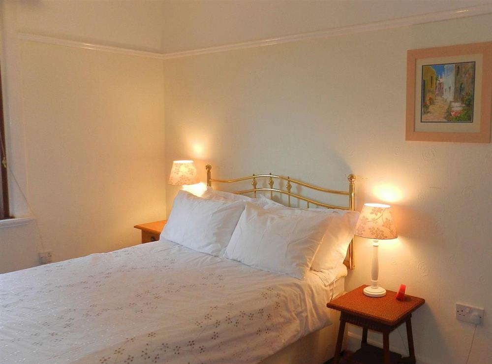 Double bedroom at Ardbeag in Whiting Bay, Isle of Arran, Scotland