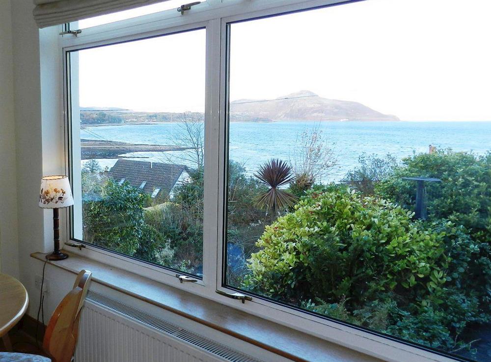 View at Ardbeag in Whiting Bay, Isle of Arran, Scotland