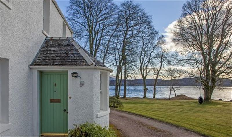 This is the setting of Ardchattan Manse at Ardchattan Manse, Connel near Oban