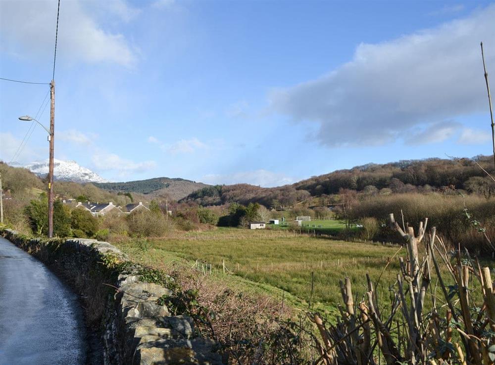 View at Arddwyn in Penrhyndeudraeth, near Porthmadog, Gwynedd