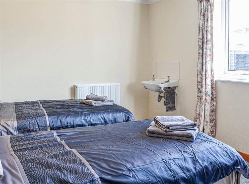 Twin bedroom at Ardencaple No 2 in Arden Caple, near Castle Douglas, Kirkcudbrightshire