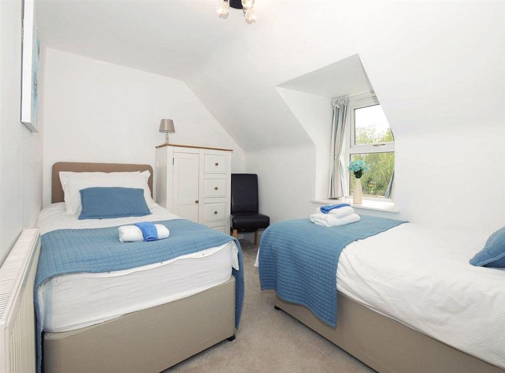 Twin bedroom at Ardentorrie Holiday Home in Inverness, Inverness-Shire