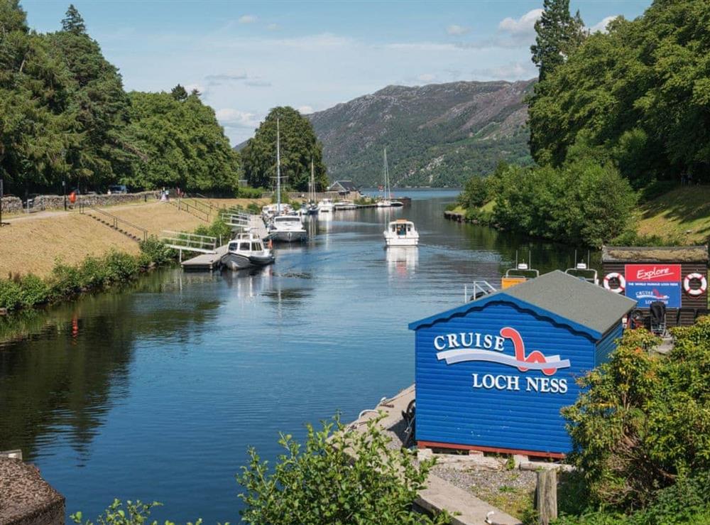 Caledonian canal (photo 2) at Ardgay in Fort Augustus, Inverness-Shire