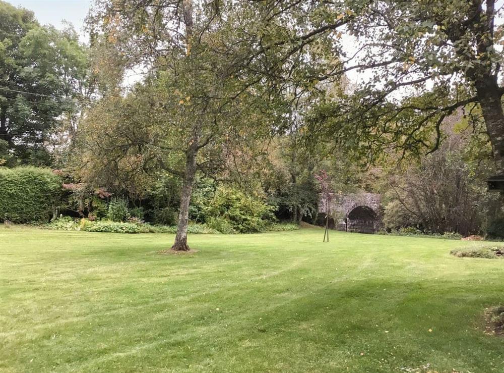 Garden at Ardle Lodge in Enochdhu, near Pitlochy, Perthshire