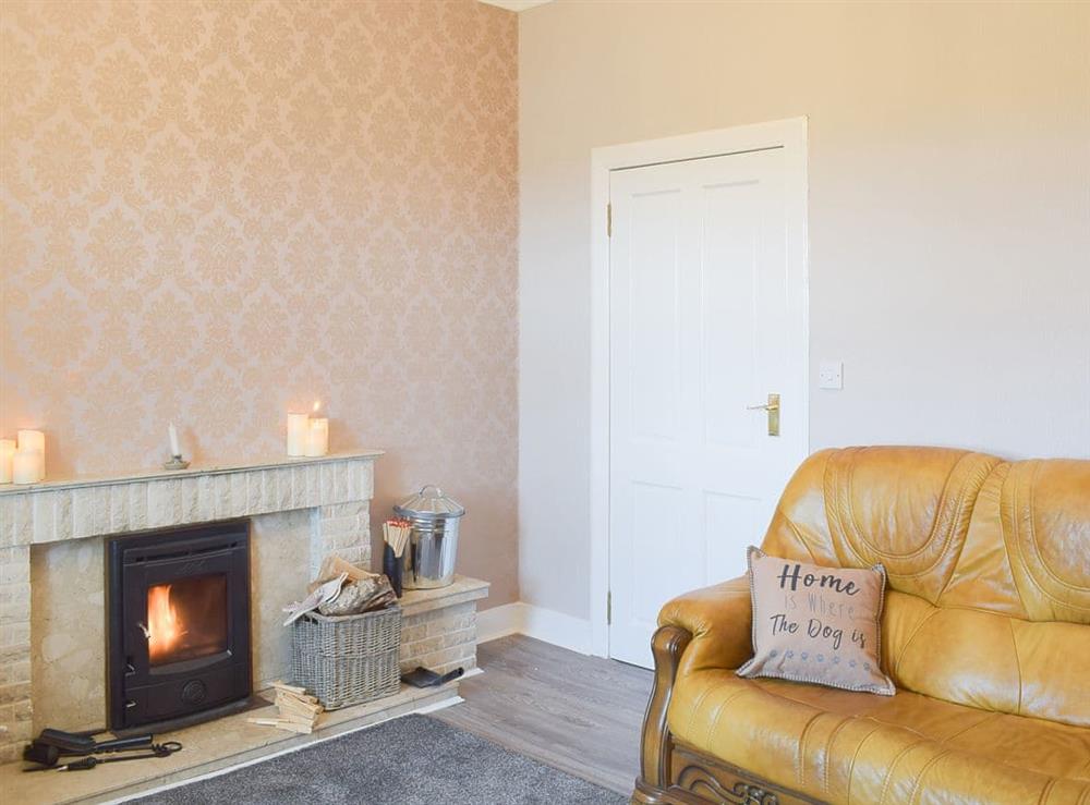 Living room at Ardlochan Road in Maidens, near Girvan, Ayrshire