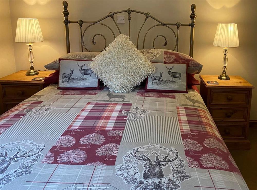 Double bedroom at Ardlui Church in Ardlui, near Balloch, Argyll and Bute, Dumbartonshire