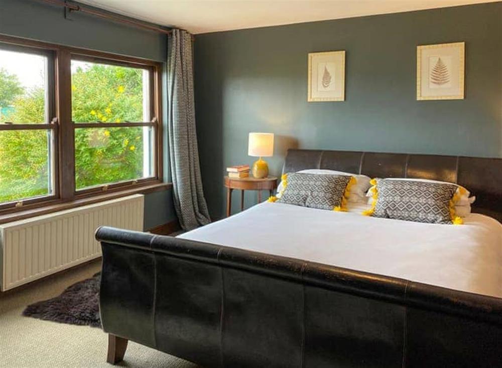 Double bedroom at Ardtur Croft in Appin, Argyll