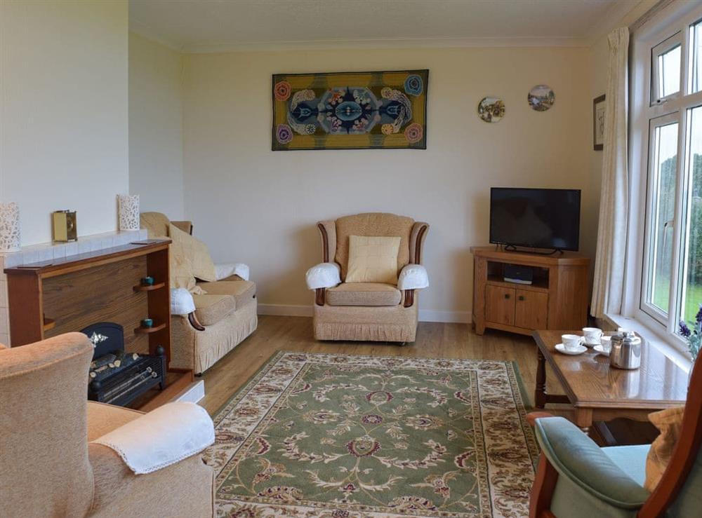 Living room at Arforwest in Near Llangrannog, Cardigan, Dyfed