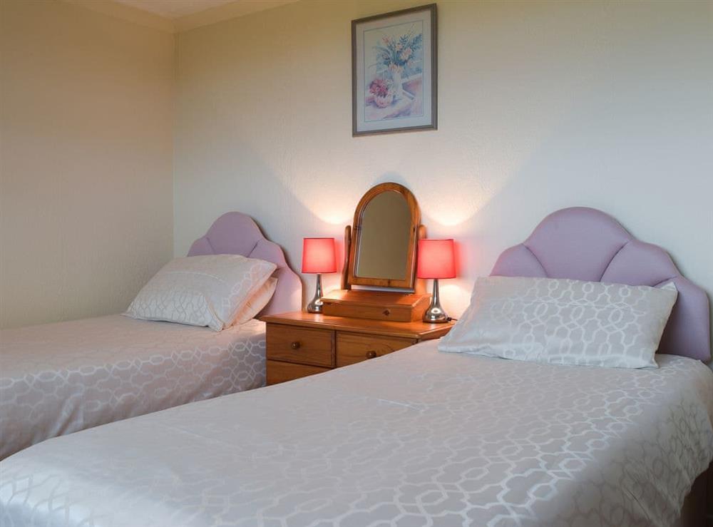 Twin bedroom at Arforwest in Near Llangrannog, Cardigan, Dyfed