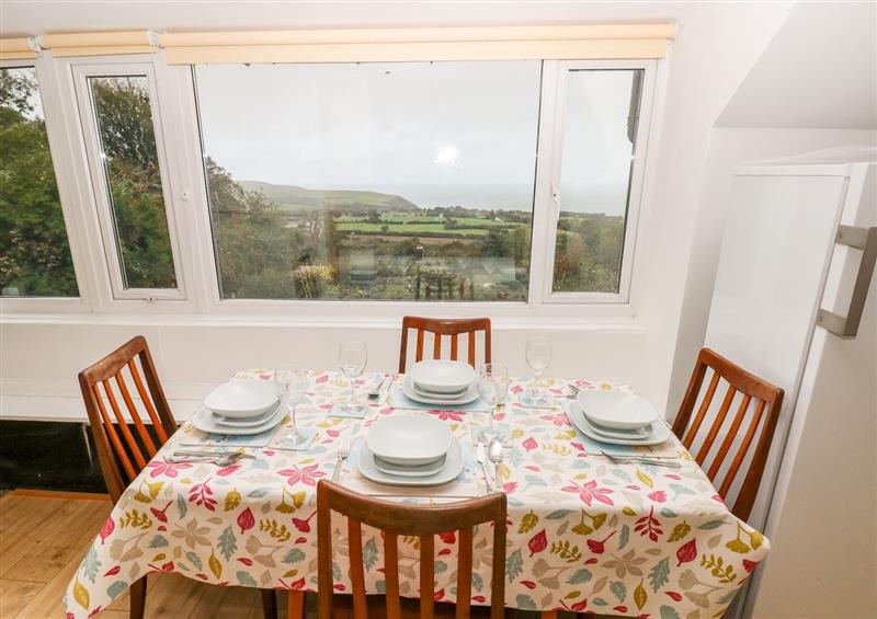 Dining room at Arfron, Dinas Cross