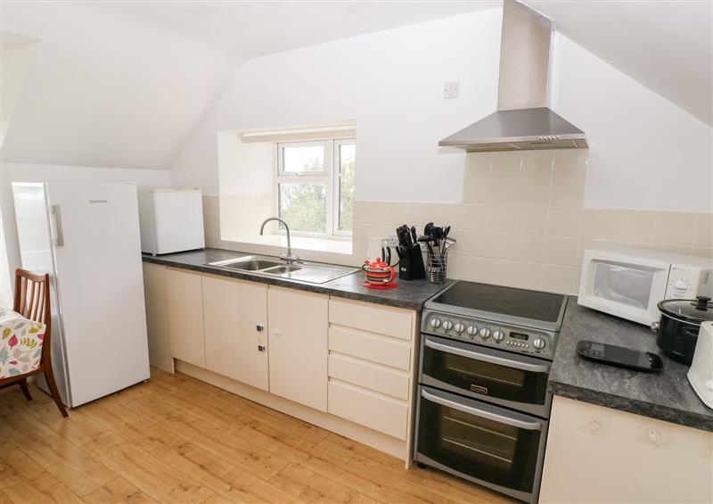 This is the kitchen at Arfron, Dinas Cross