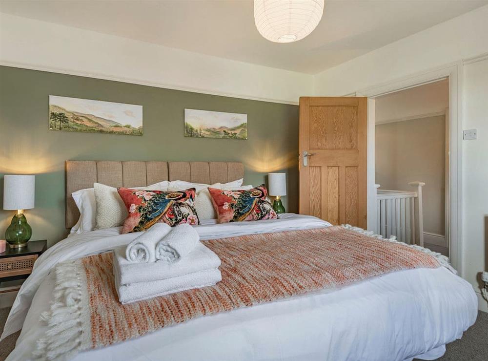 Double bedroom at Arfryn in Carno, Powys