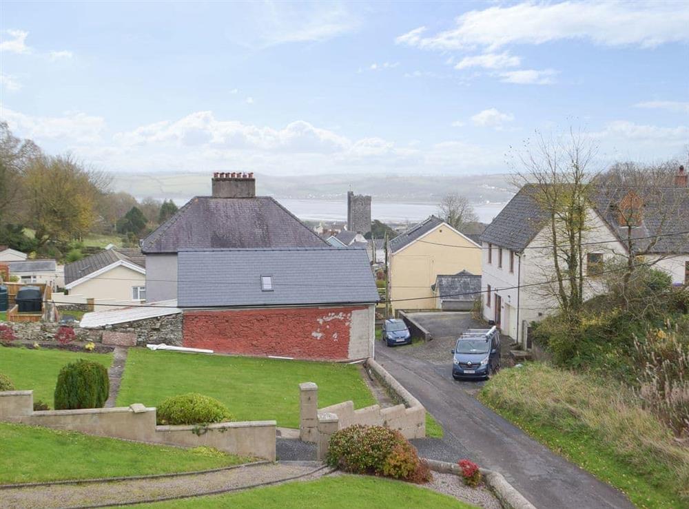 View at Arfryn in Llansteffan, near Carmarthen, Dyfed