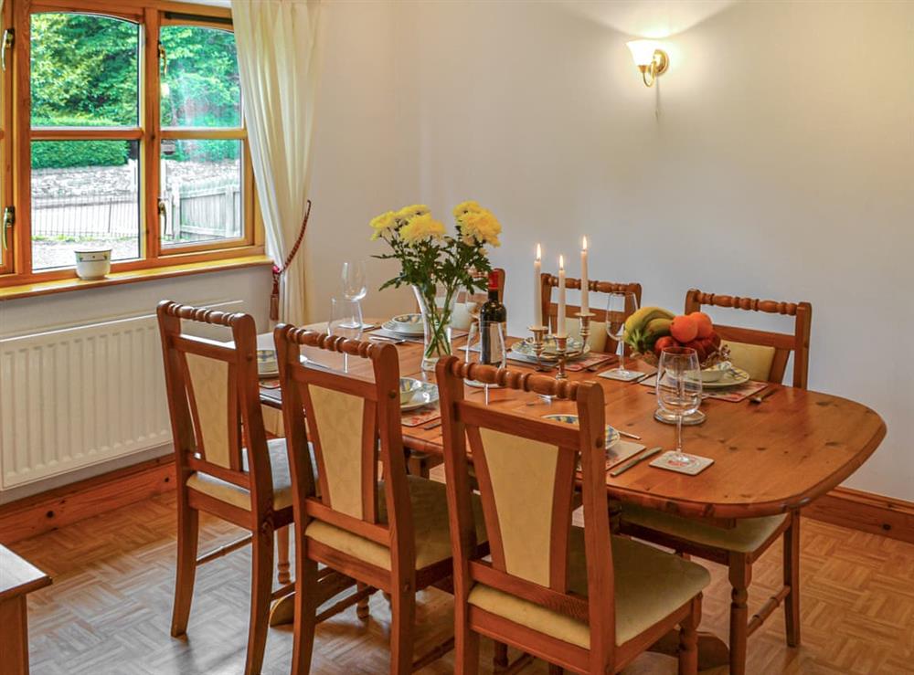 Dining Area at Argentum House in Longhoughton, near Alnwick, Northumberland