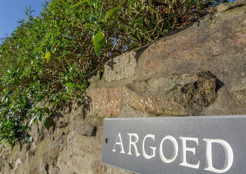Enjoy the garden at Argoed, Abersoch
