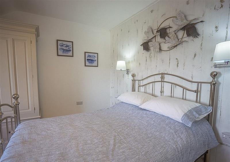 One of the bedrooms at Argoed, Abersoch