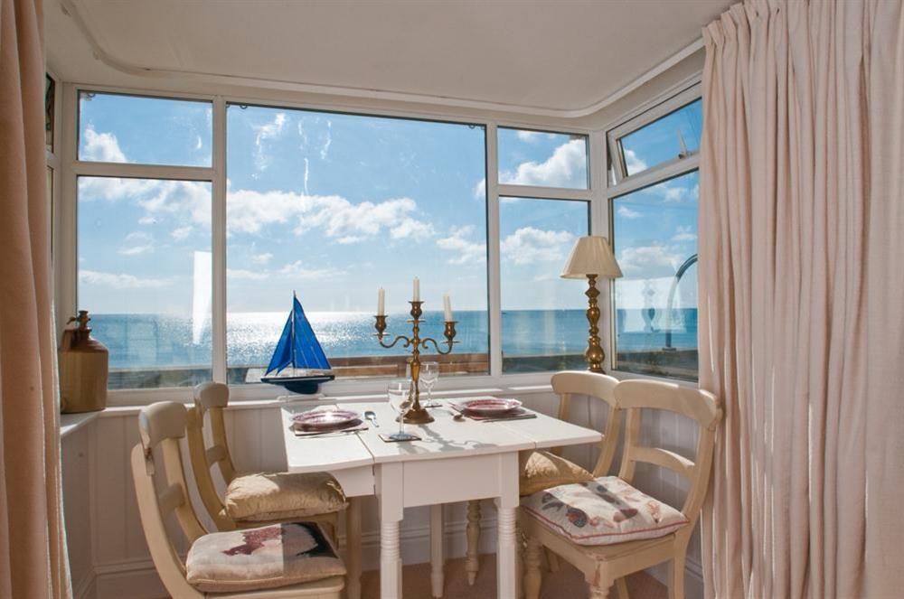 Stunning views from the lounge and double bedrooms at Argosy in Torcross, Kingsbridge