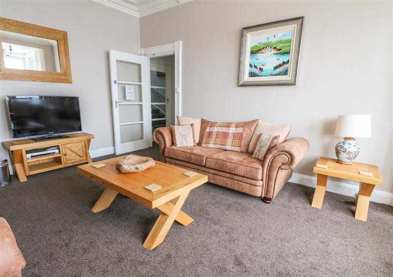 The living area at Argyle House, Rothesay