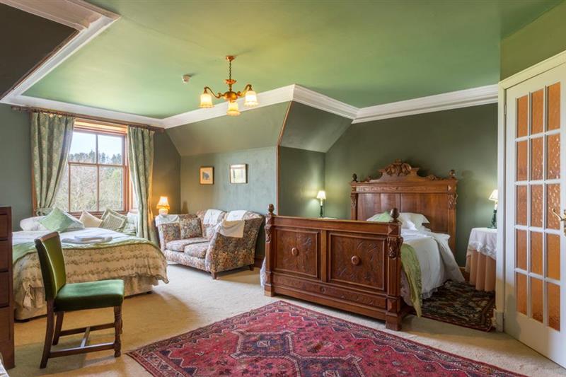 A double bedroom at Argyll Country House, Tarbert, Argyll and Bute