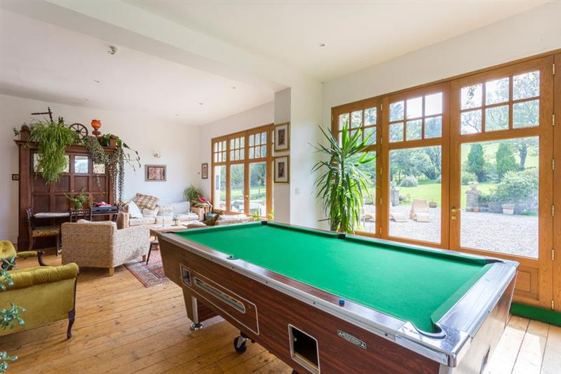 Games room at Argyll Country House, Tarbert, Argyll and Bute